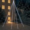 Christmas Tree Lights Indoor Outdoor 1300 LEDs Cold White 26 ft