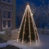 Christmas Tree Net Lights with 300 LEDs Cold White 118.1"