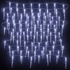 Christmas Icicle Lights 100 pcs Cold White Acrylic