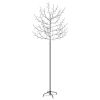 Christmas Tree 220 LEDs Warm White Light Cherry Blossom 7 ft