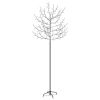 Christmas Tree 220 LEDs Cold White Light Cherry Blossom 7 ft