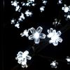 Christmas Tree 220 LEDs Cold White Light Cherry Blossom 7 ft