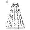 Christmas Tree Net Lights with 210 LEDs Cold White 82.7"